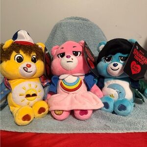 Care Bears X Stranger Things Plush Trio - Dustin, Eleven & Mike